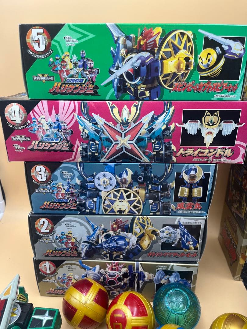 ハリケンジャー　DX超合金　大量セット　希少品　当時物　ビンテージ