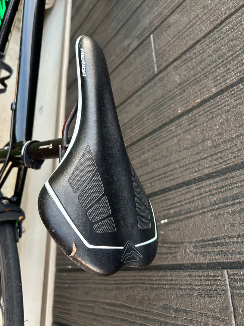 メリダ　ロードバイク ブラック/グリーン