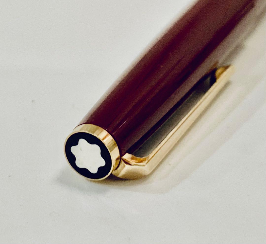 ペン先14K◆モンブラン高級万年筆 MONTBLANC 1970s ボルドー