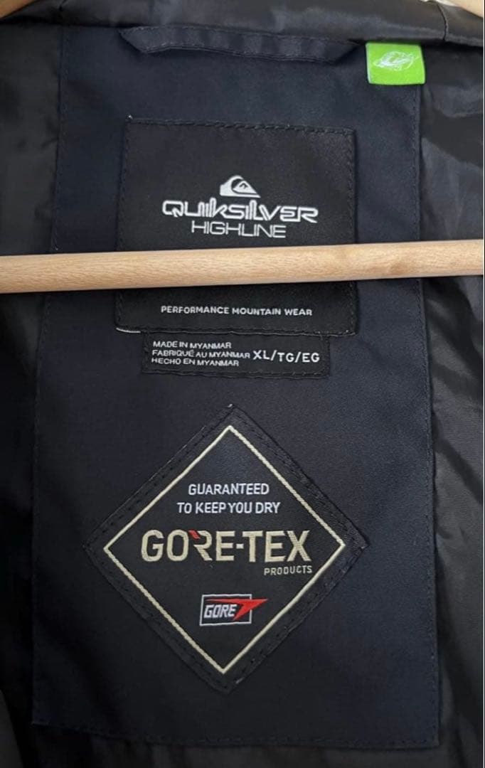 外*遊様 quiksilver クイックシルバー MISSION GORE-TE