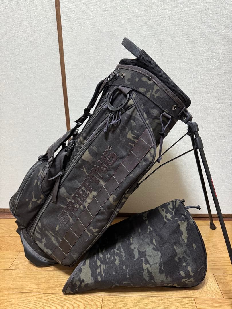 BRIEFINGキャディバック美品