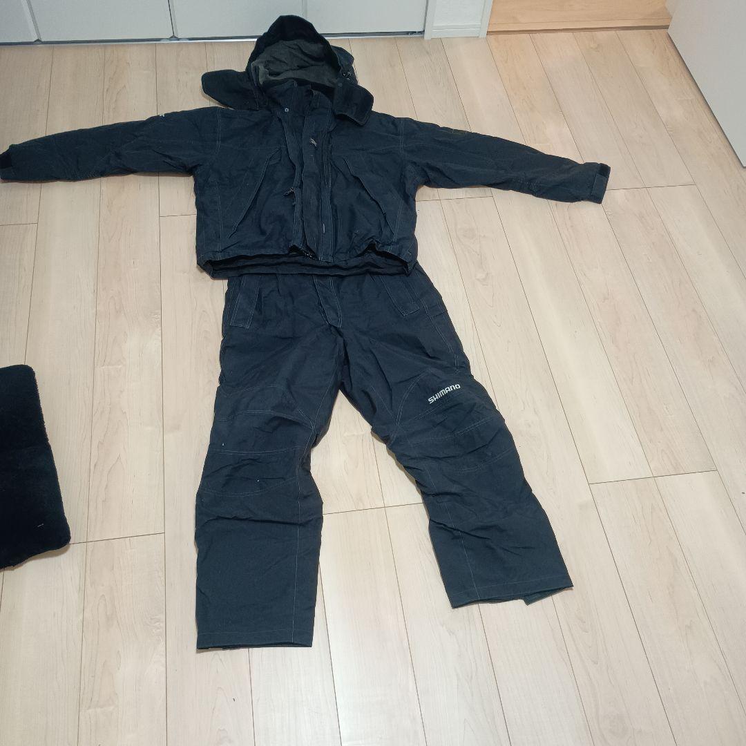 Shimano　NEXUS　 GORE-TEX 防寒レインウェア 上下セット 黒