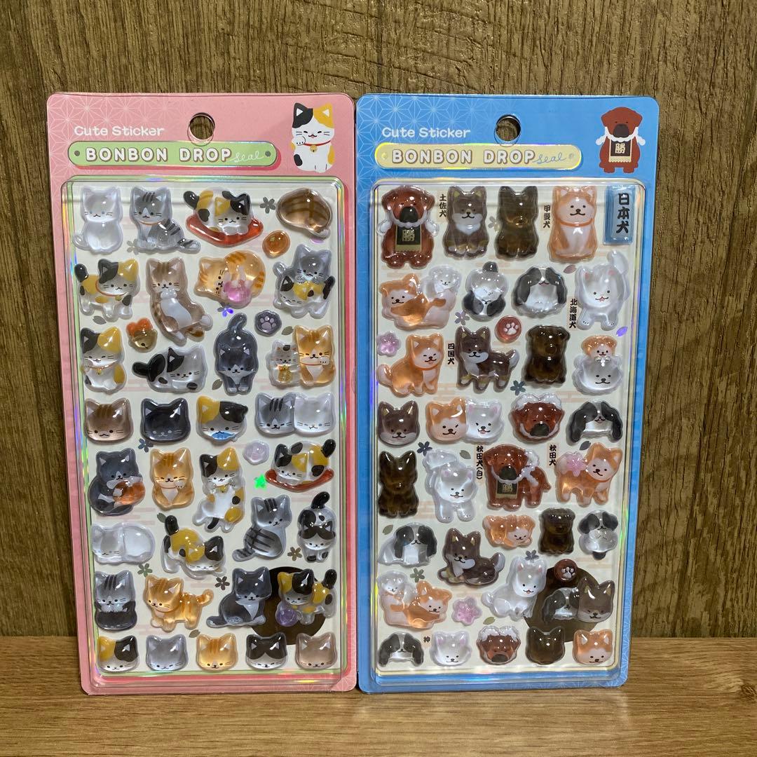 【正規品】ボンボンドロップシール　和柄　クーリア　匿名配送　6点セット