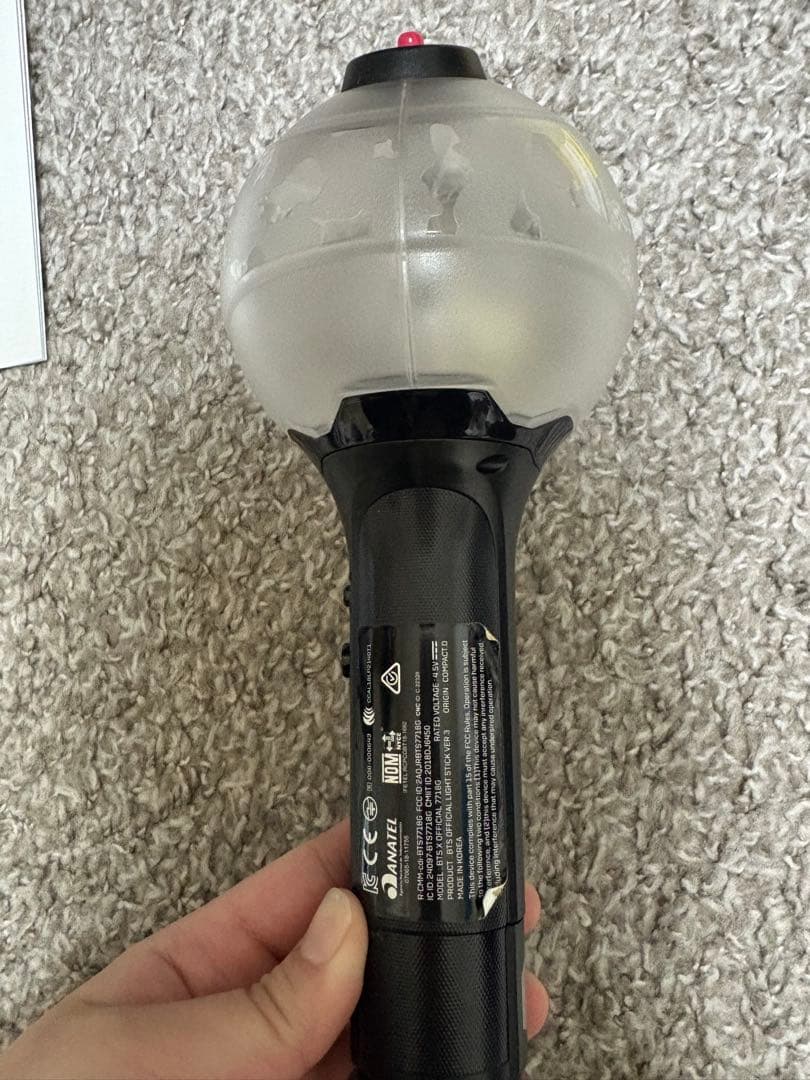 BTS ペンライト ver.3 ver.4 公式 ケース アミボム