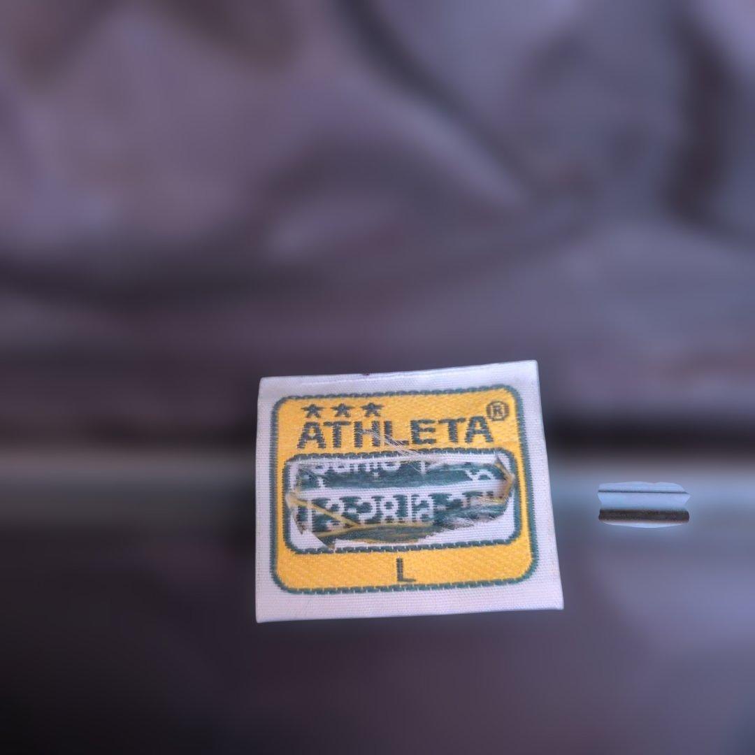 ATHLETA ブラック ベンチコート フード付き