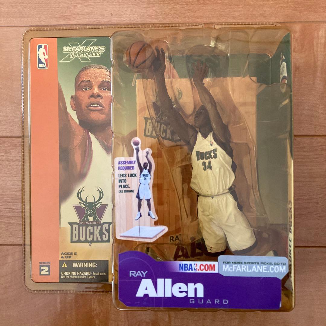 マクファーレン NBA フィギュア 7体セット アイバーソン マローン アレン
