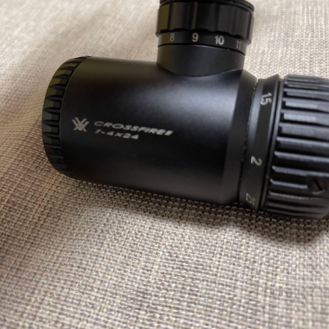 【実物】VORTEXクロスファイヤーII ライフルスコープ AR1-4×24
