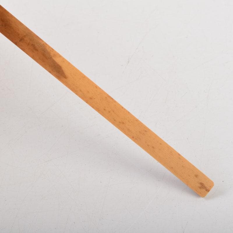 茶道具　海野宗泰作　茶杓　銘千代乃寿　紫野　松長剛山書付　共筒共箱　V　9140