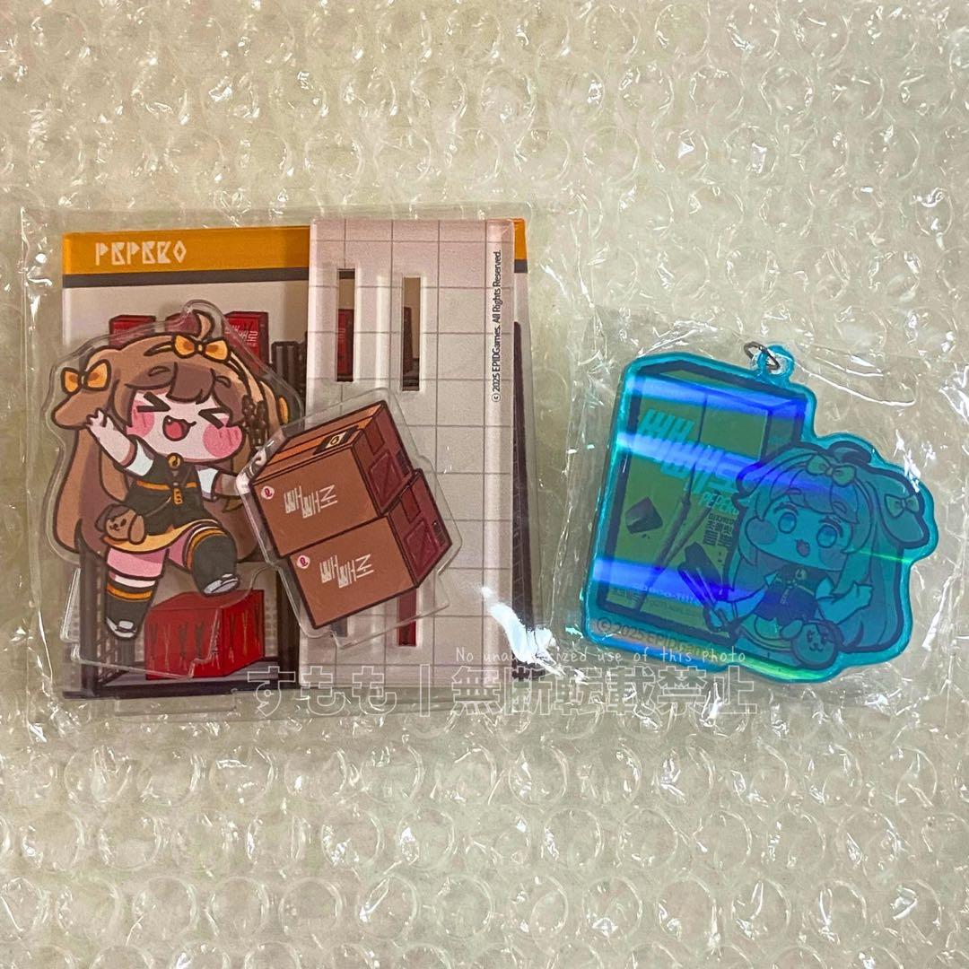 トリッカル ペペロ バター アクリルスタンド キーホルダー もちもちほっぺ大作戦