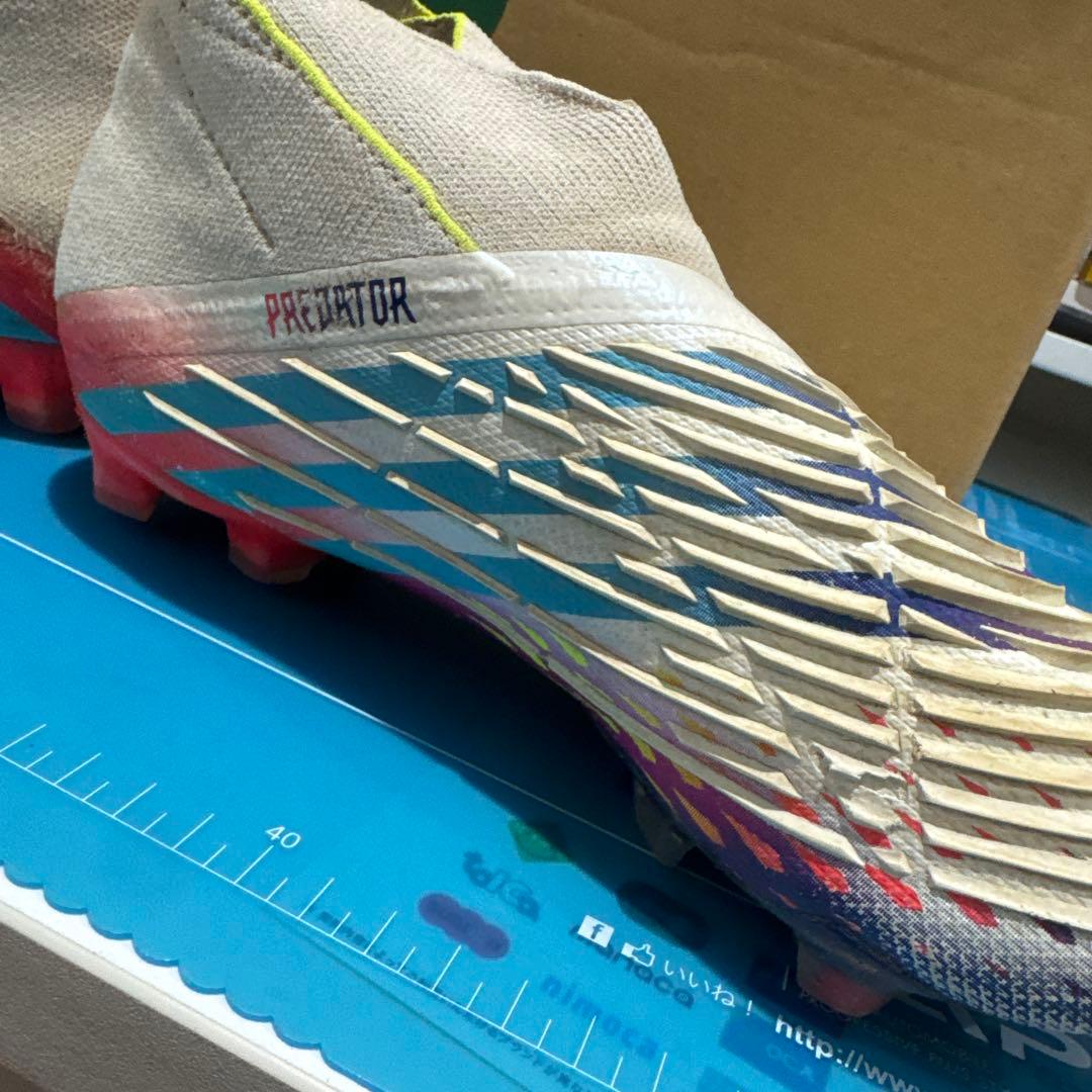 アディダス　プレデターエッジ　中古24.5cm ワールドカップカラー