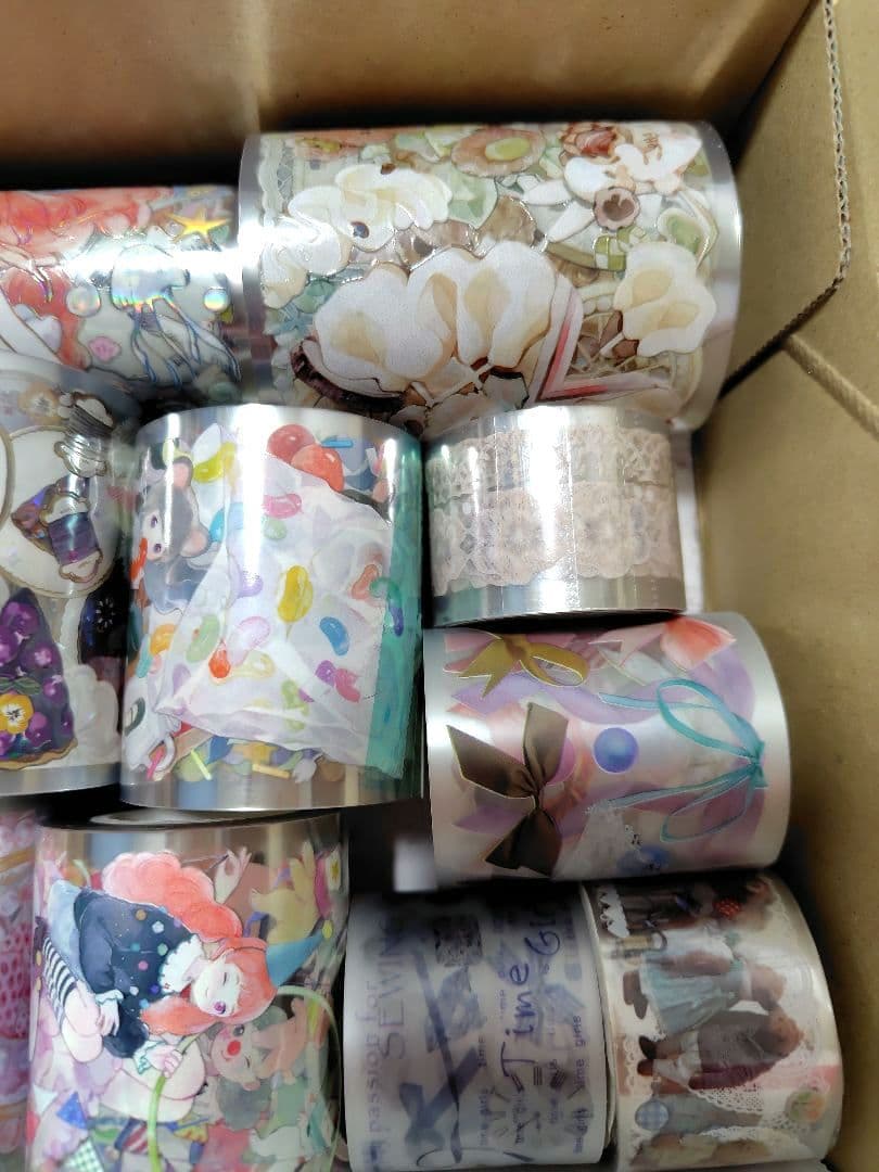 ♡*♡様 海外マステ まとめ売り15個　新品4・中古11個 人物 装飾　巻売り