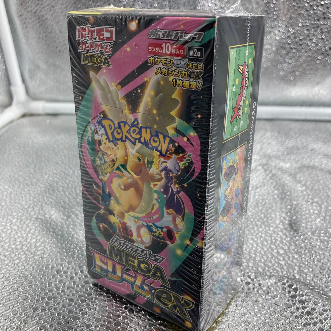【A165】ポケモンカードゲーム MEGAドリームex シュリンク付BOX
