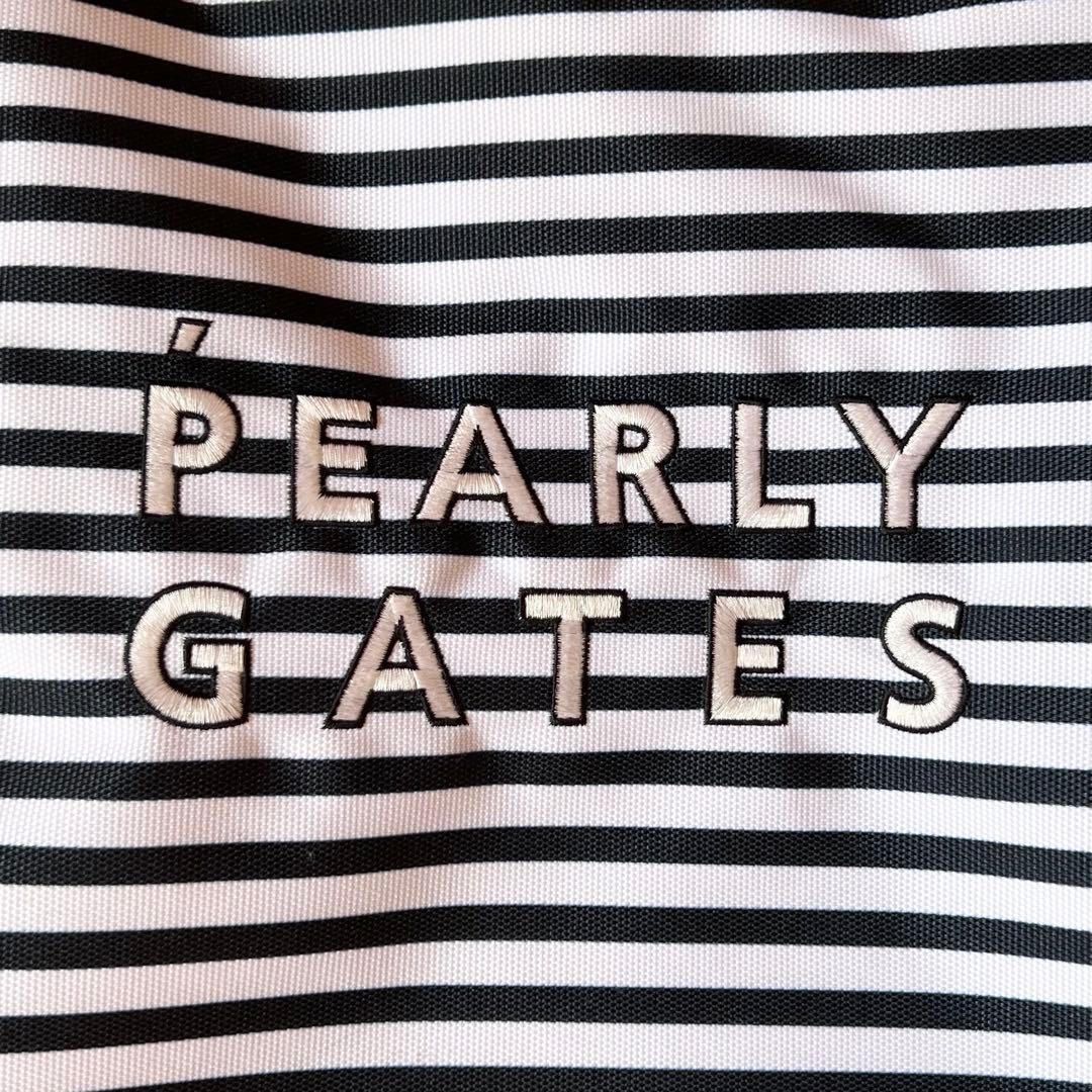 PEARLY GATES ロッカーバッグ　ストライプ　トートバッグ