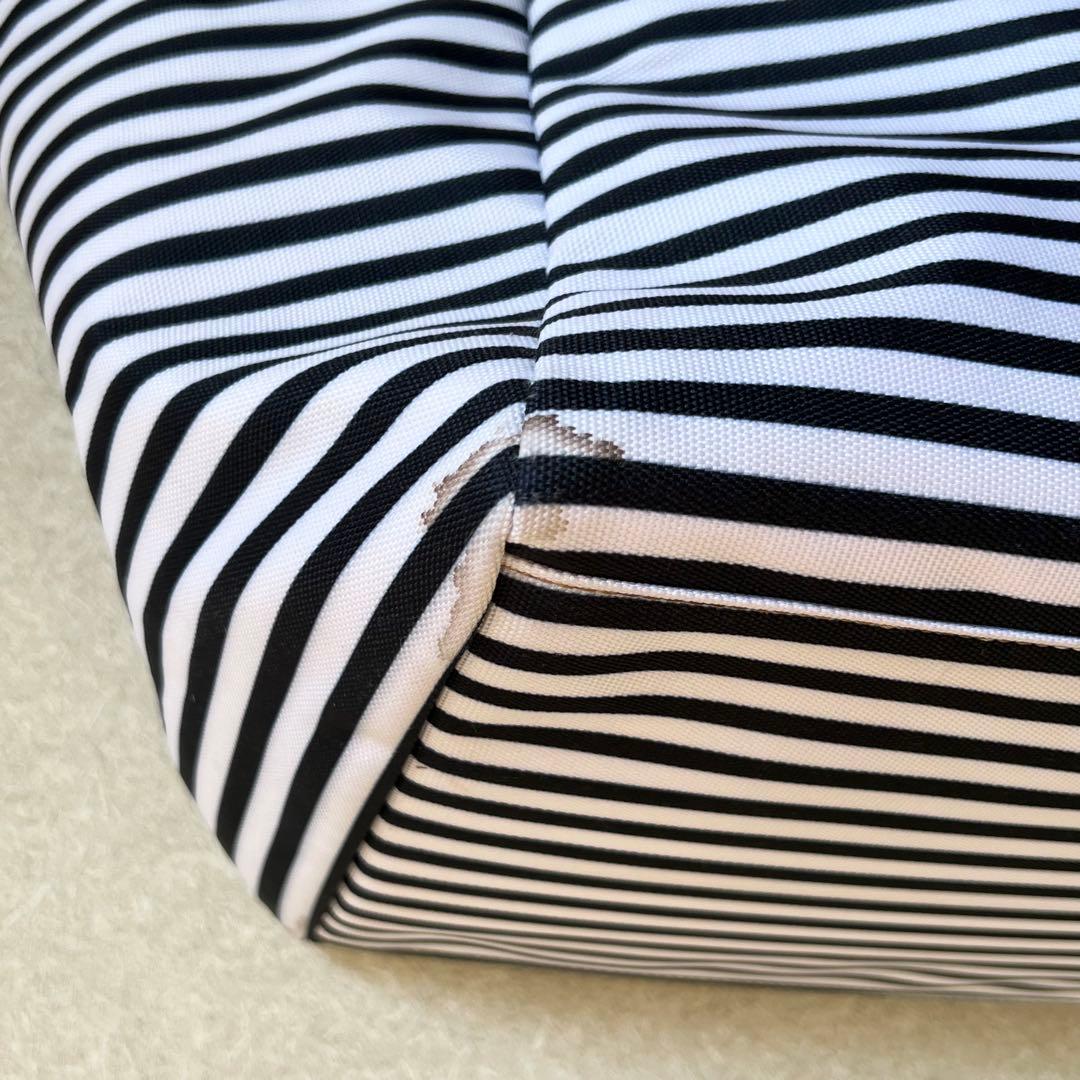 PEARLY GATES ロッカーバッグ　ストライプ　トートバッグ