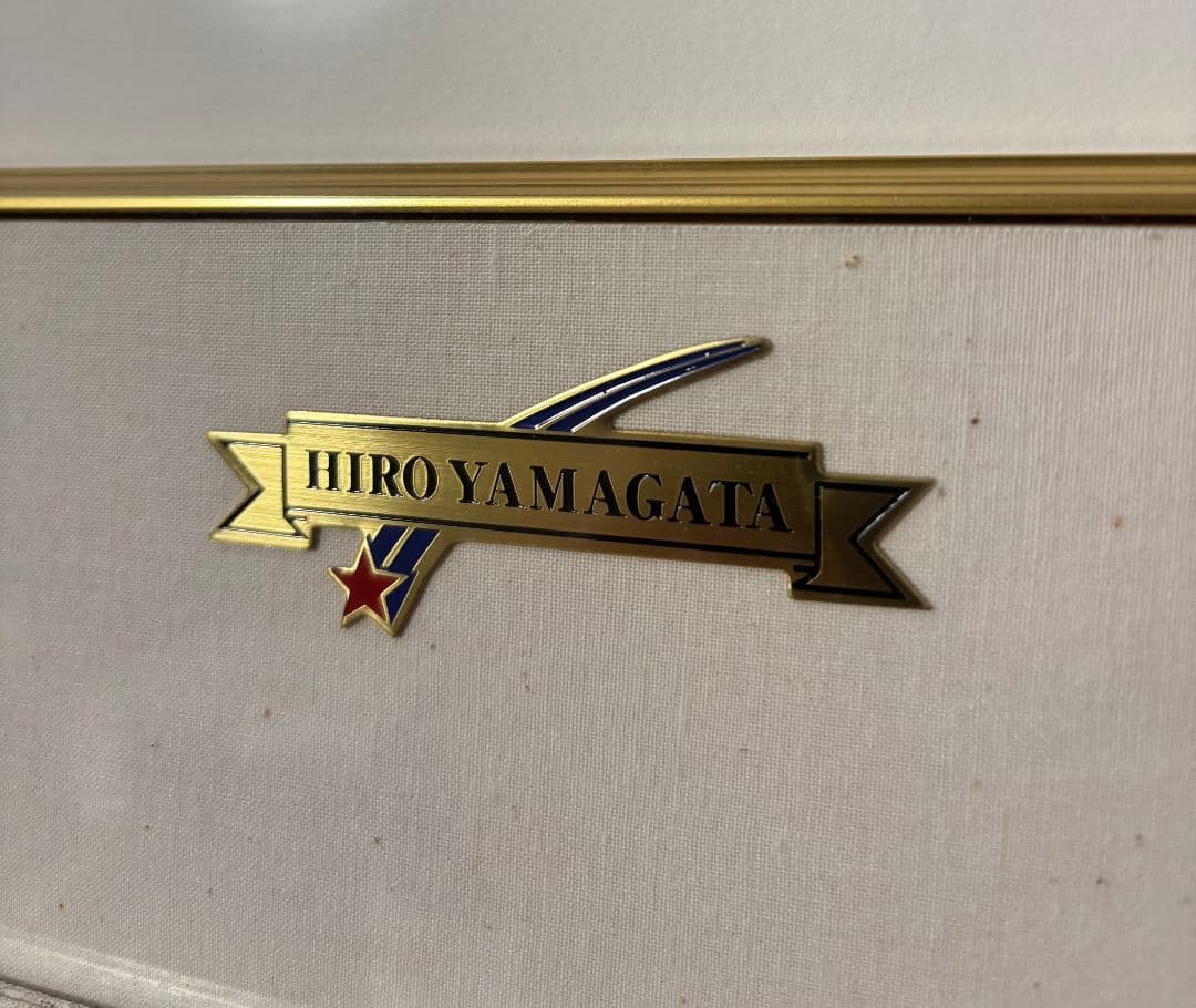 ヒロ　ヤマガタ【モンマルトルの雨傘】サイン　エディション有り　美品 　100ｃｍ