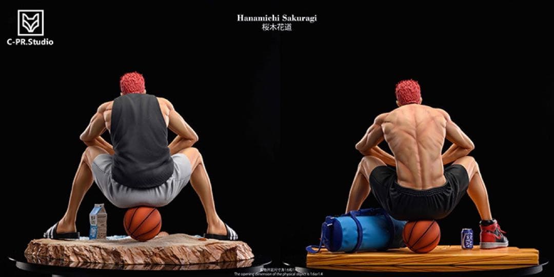 SLAMDUNK 桜木花道 1/6 ガレージキット ガレキ スタチュー⑥⑤