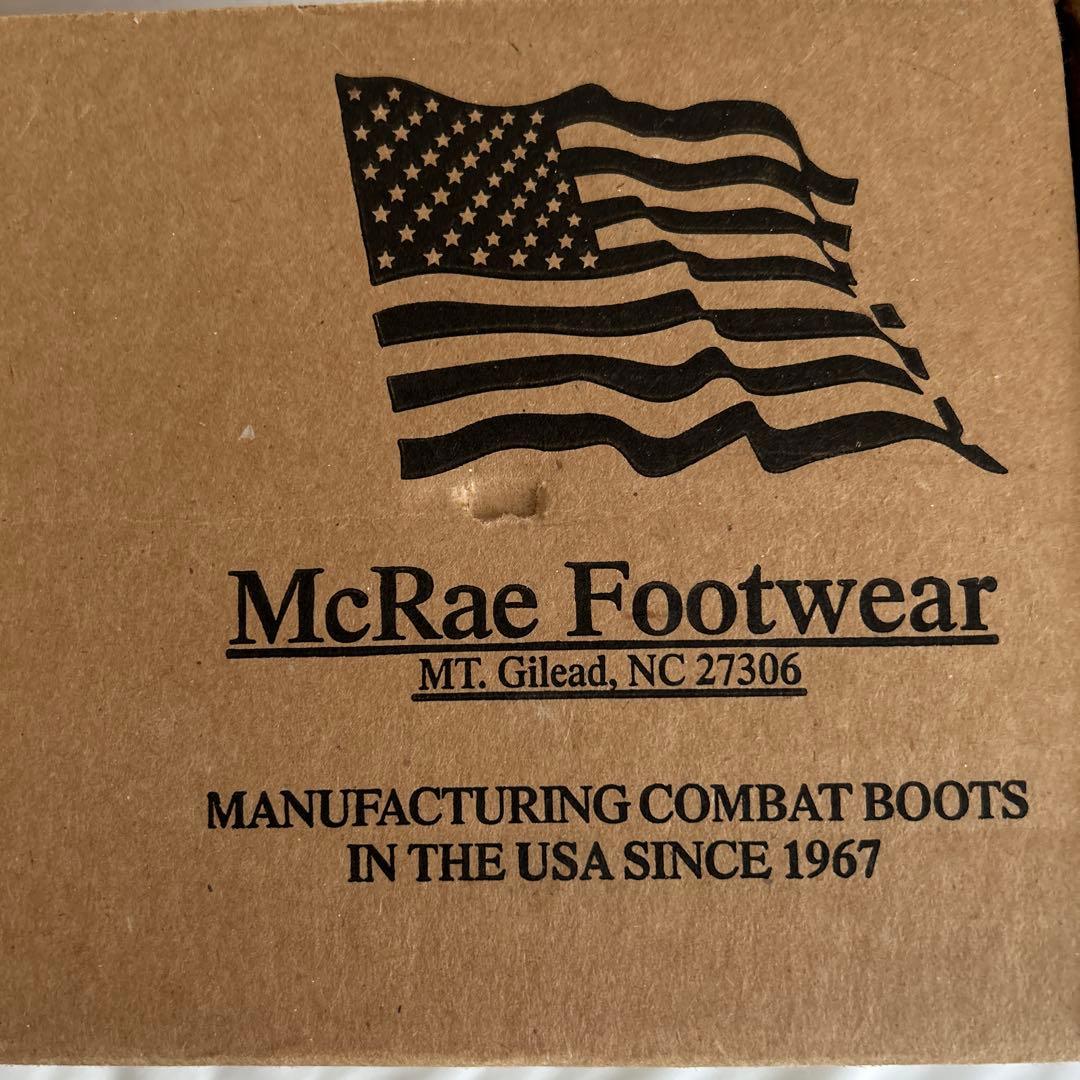 【実物】【未使用新品】USミリタリー　アーミーコンバットブーツ　7W