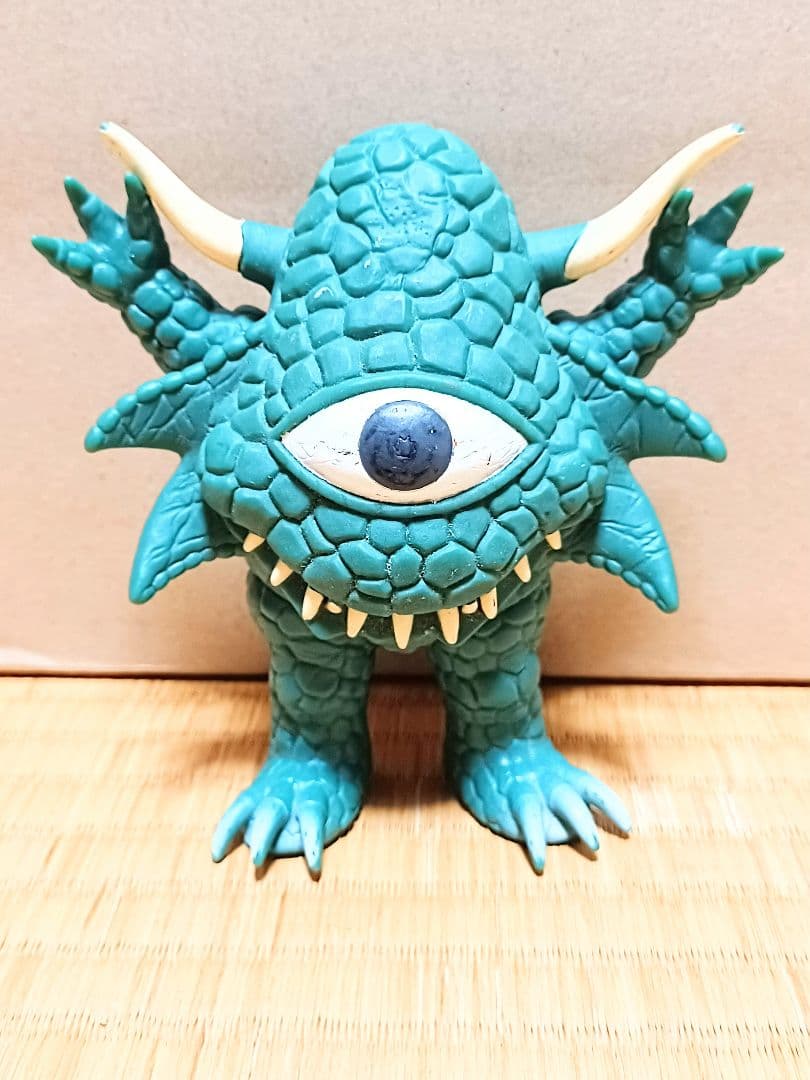 164 ライブサイン有り　アクマニア星人　14cm　ウルトラマン　ソフビ