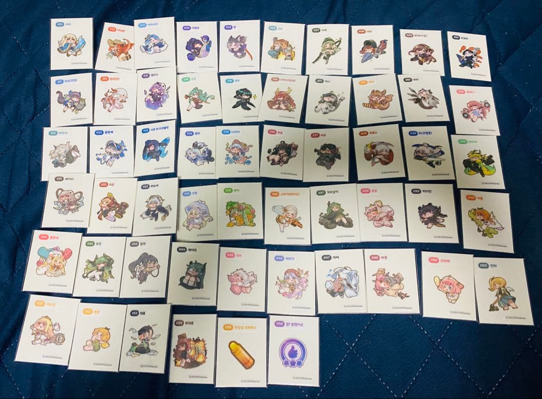 オ*ブ様 トリッカル　Emart24コラボ　シール　全種類(56種類)