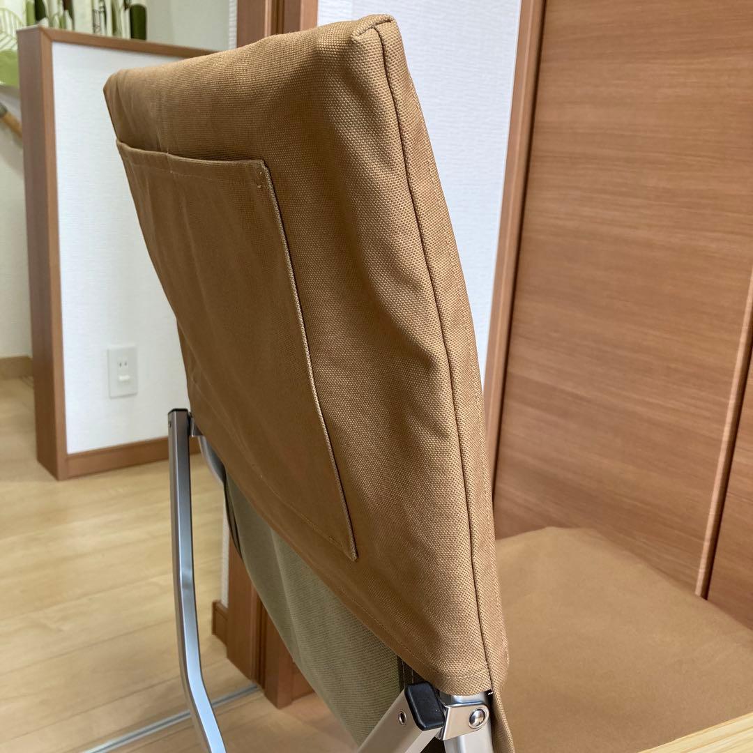 コヨーテ ポケット付き 2枚8号帆布 シートカバー ローチェア30 スノーピーク