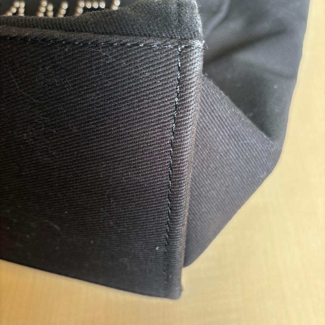 クロア　シャネルノベルティーチェーン⭐︎2wayブラック トートバッグ