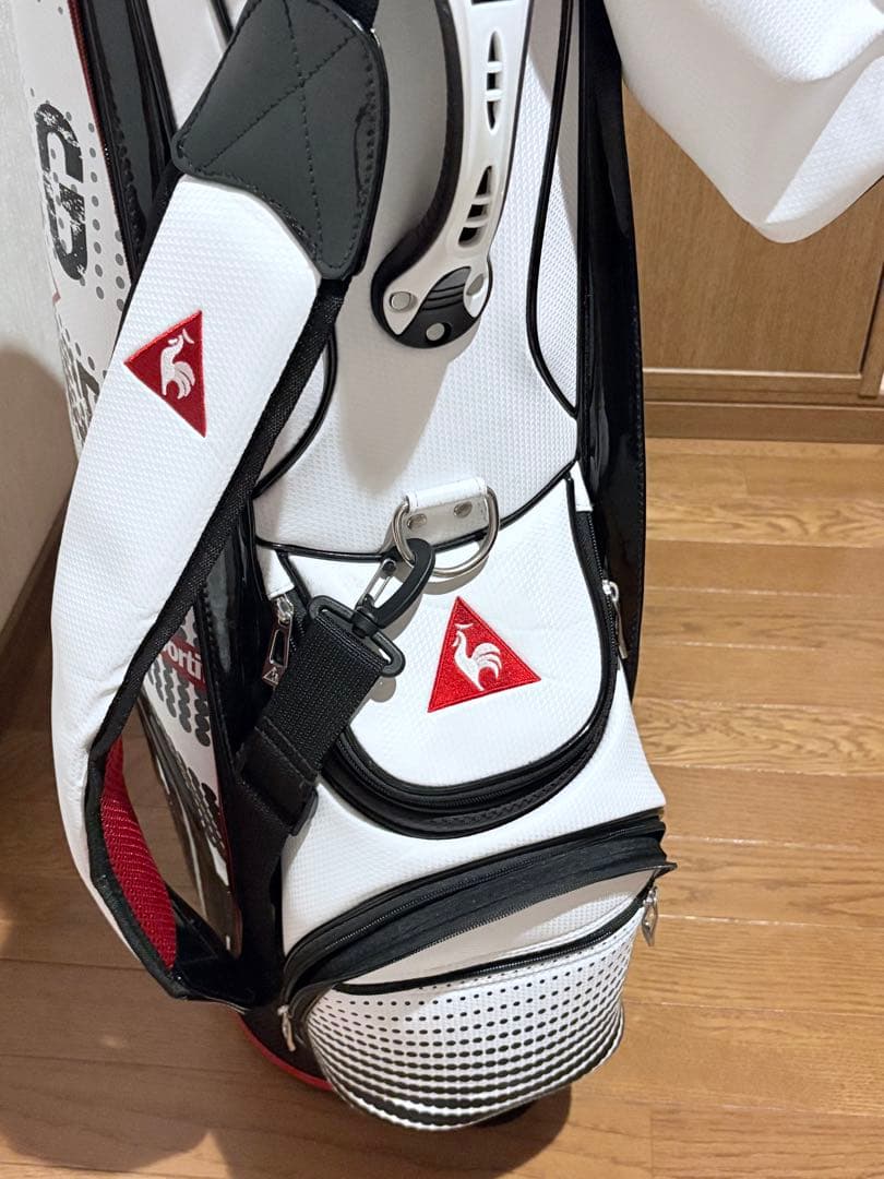 【美品・おまけサブバッグ付】le coq sportifルコック キャディバッグ