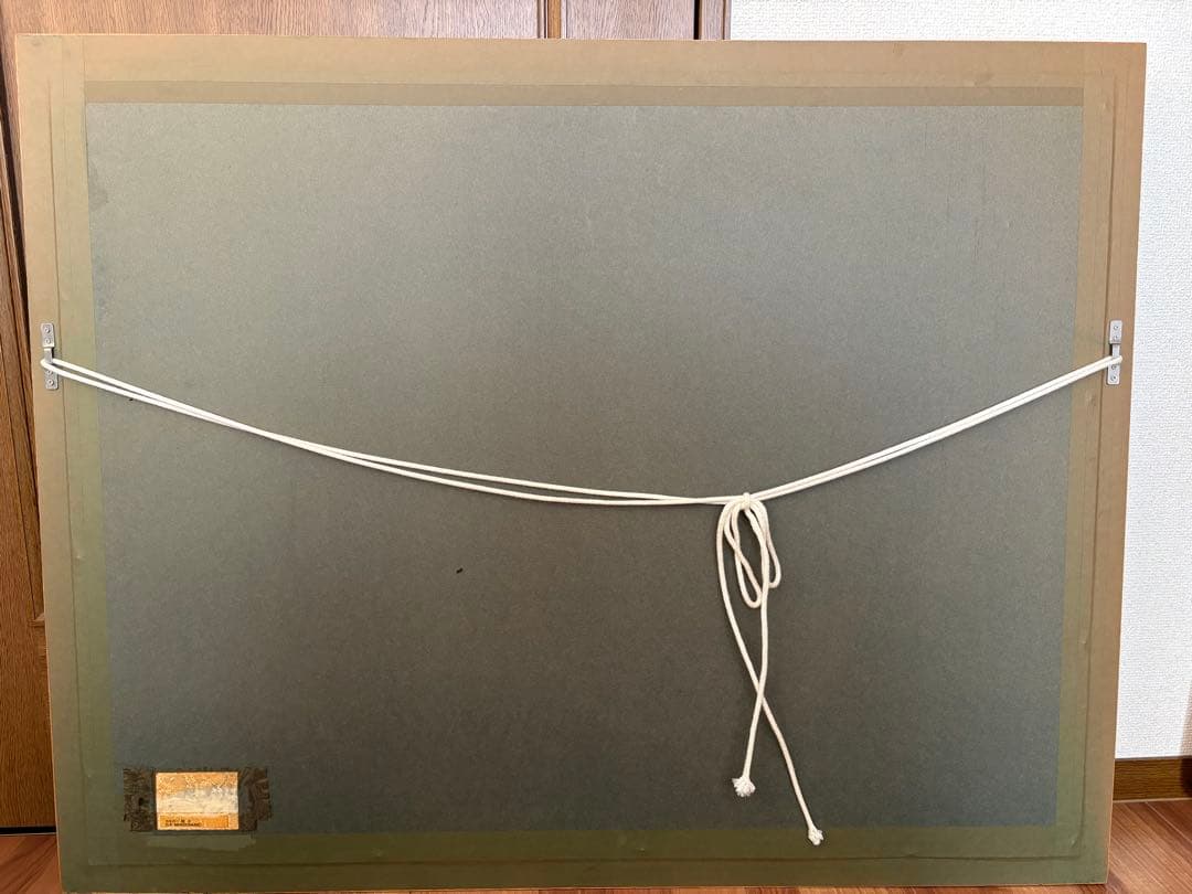 額装 版画「LE MERCENAIRE（戦士）」サイン有 No.50/175