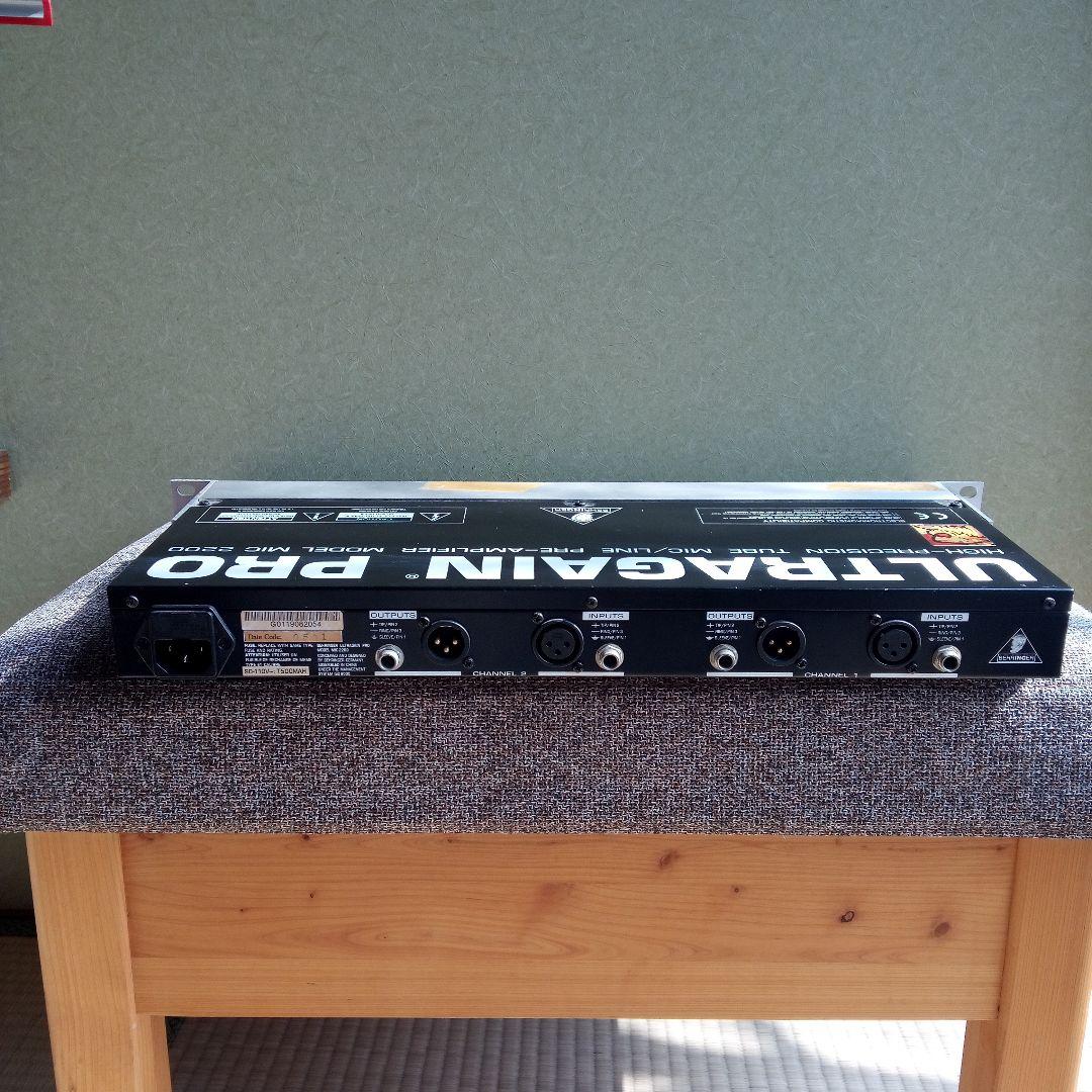 配信機器・PA機器・レコーディング機器 Behringer Ultragain Pro Mic2200