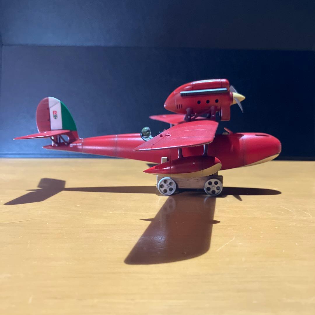 紅の豚　プラモデル　完成品