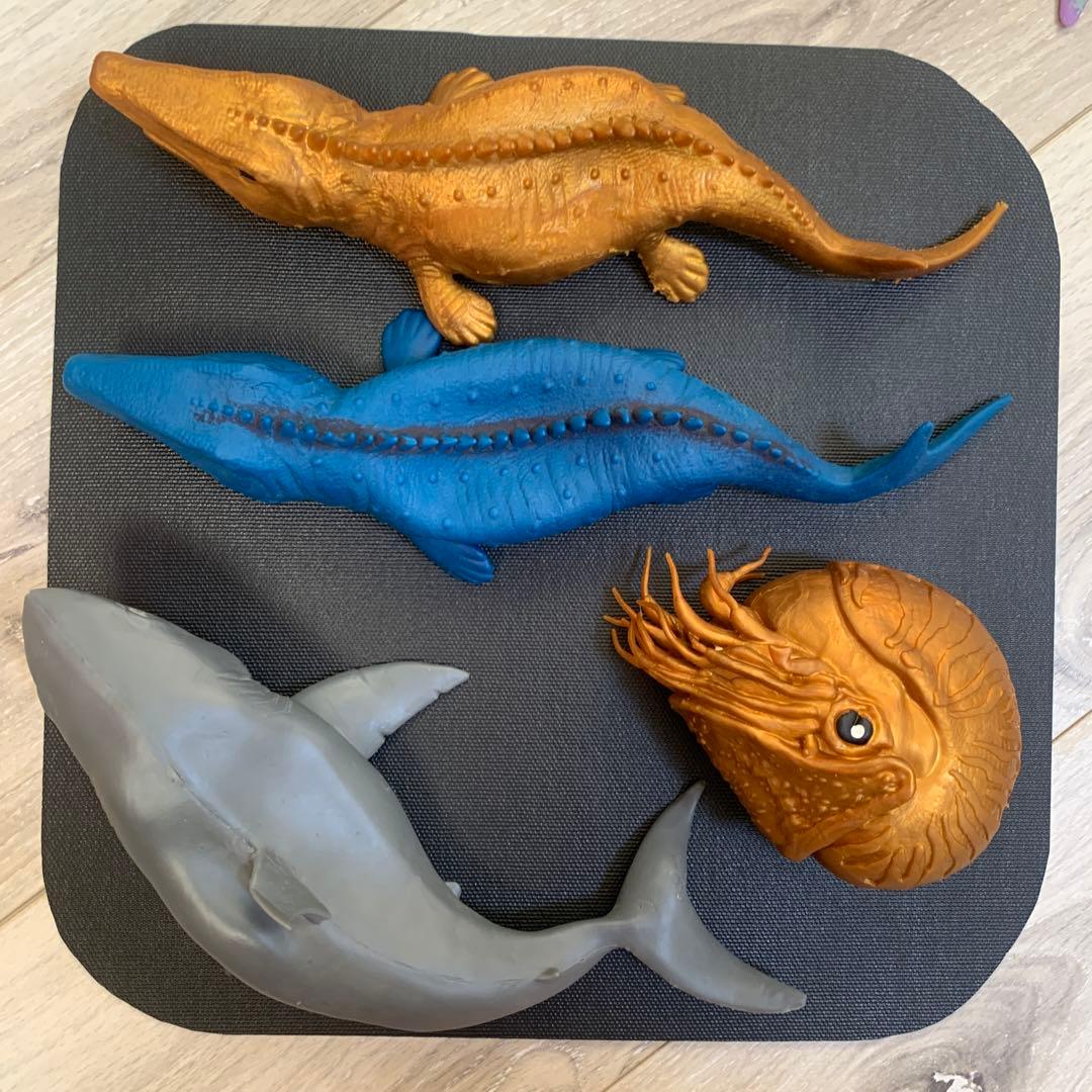 海の恐竜&co 16点　コンプリートセット デアゴスティーニ　アンドコ