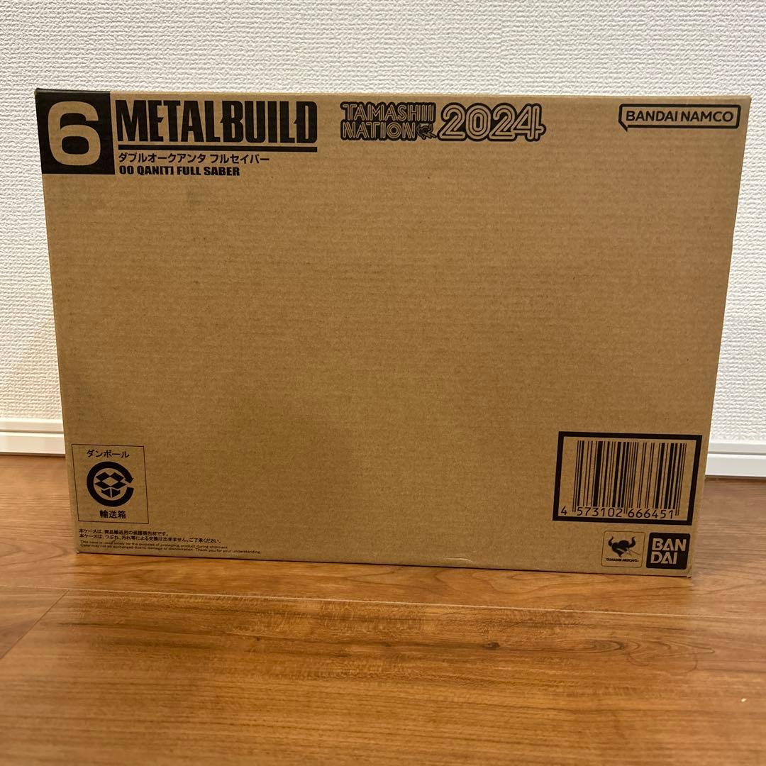 新品未開封】L BUILD メタルビルドダブルオークアンタフルセイバー