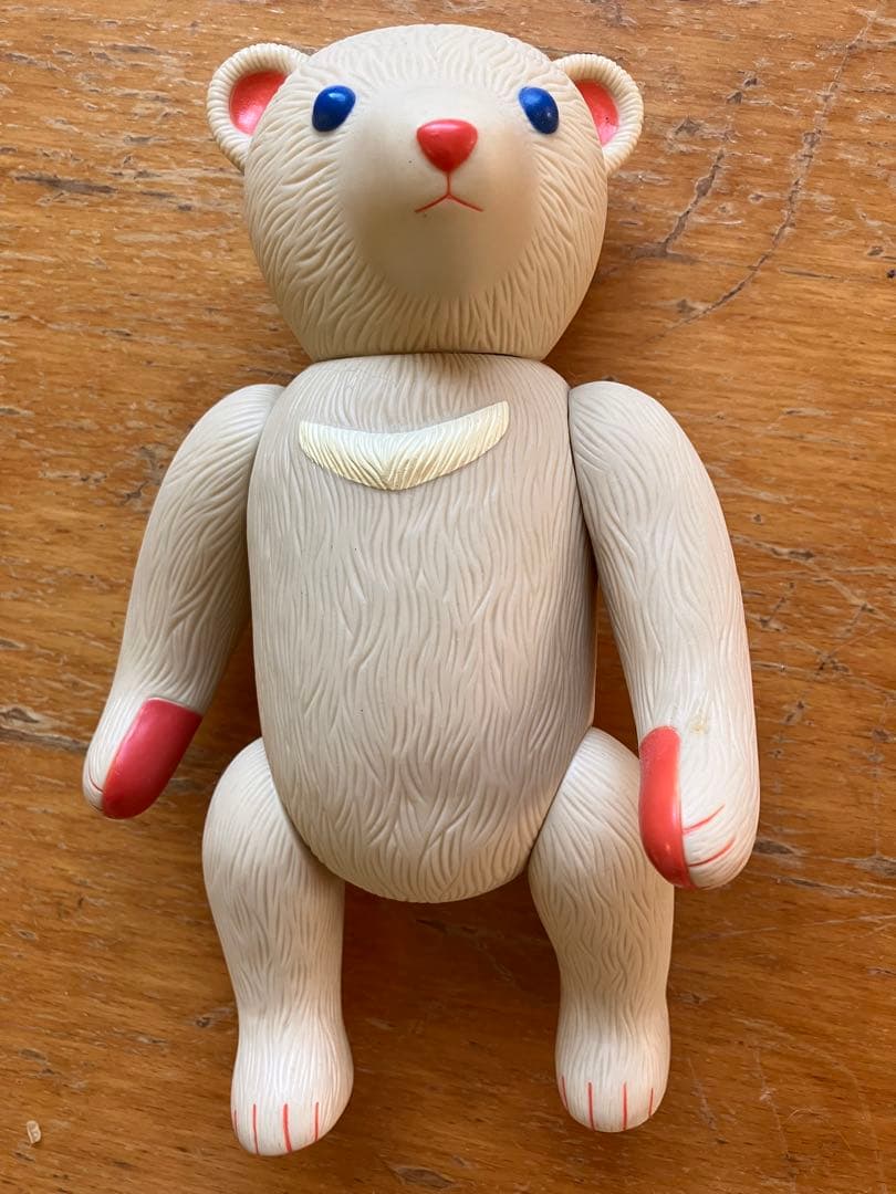 マルサン　ソフビ　テディベア　加藤和典