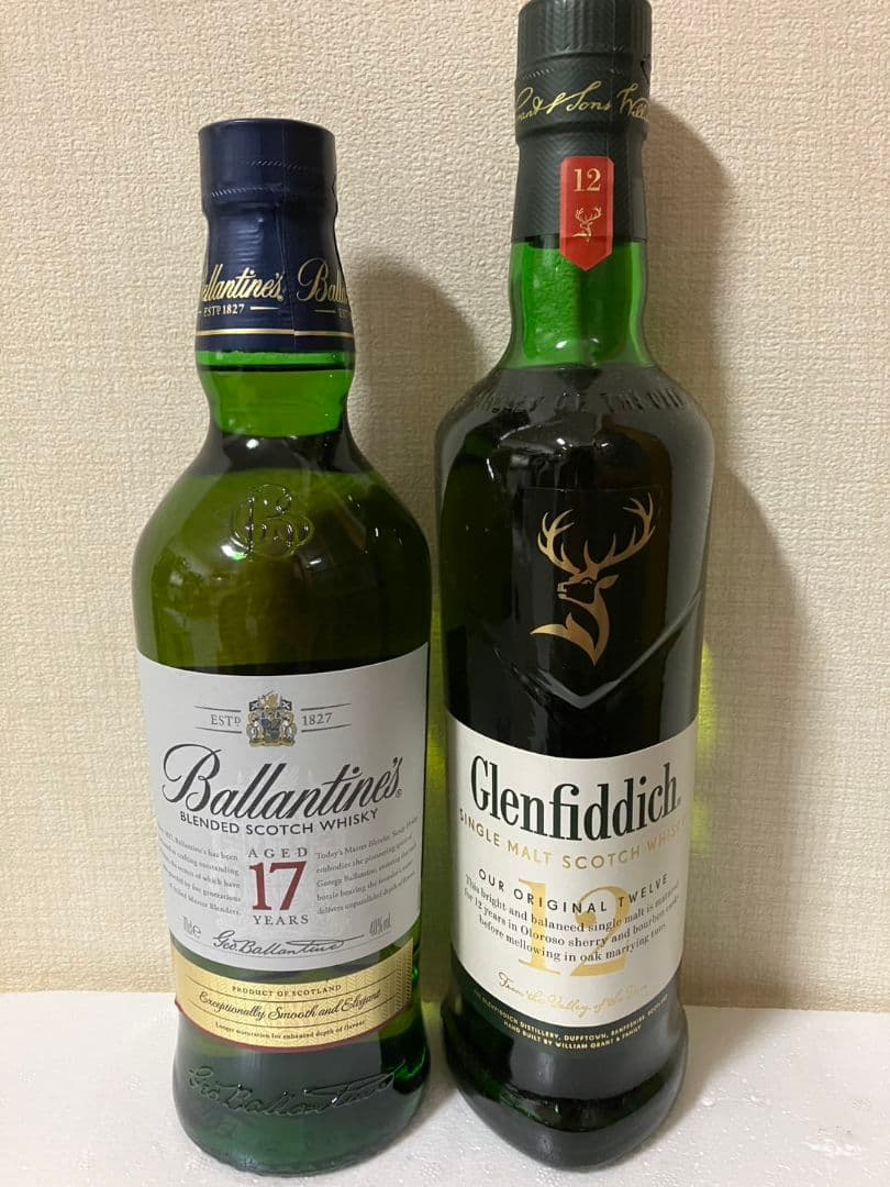 Ballantine's 17年 & Glenfiddich 12年