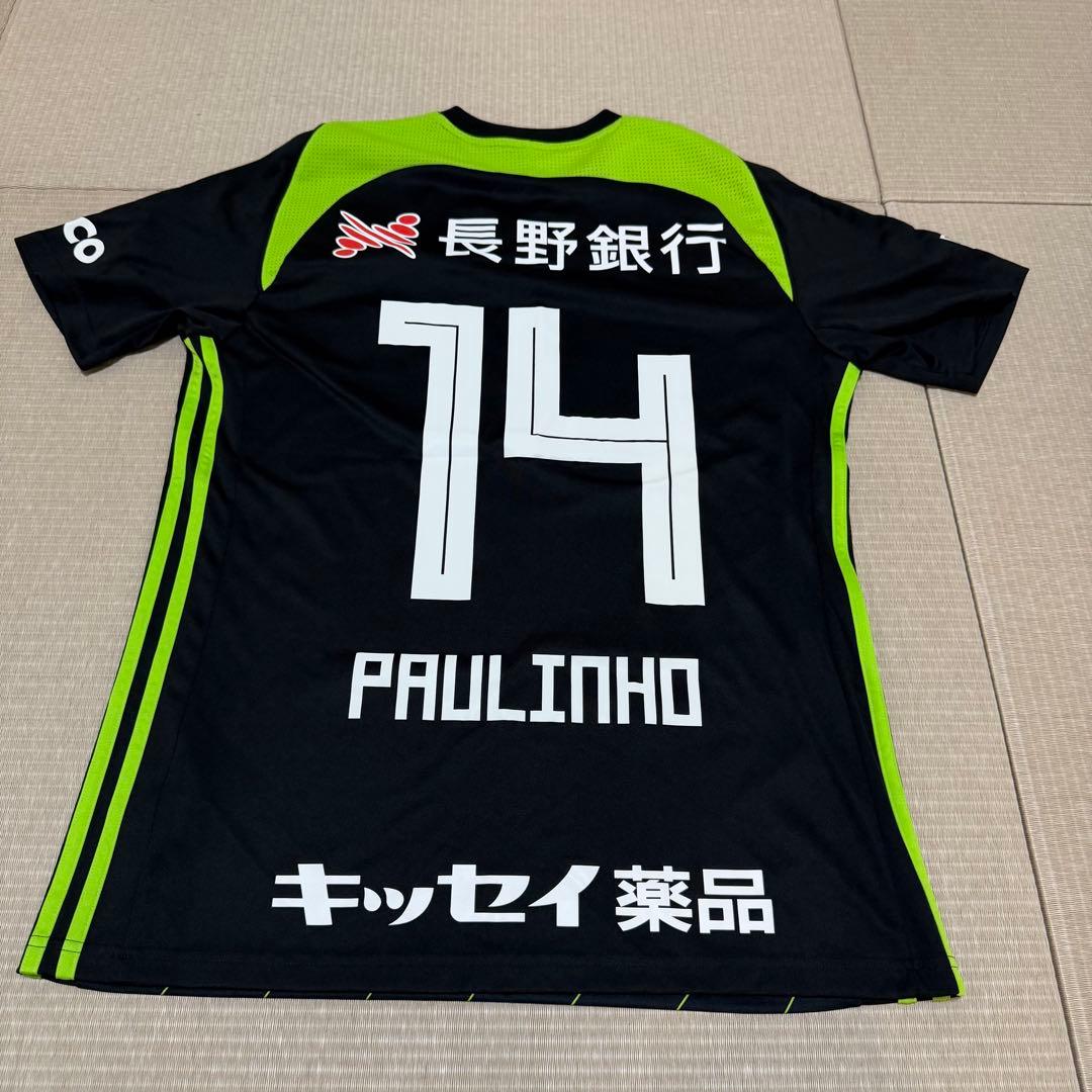 早い者勝ち【新品未使用】松本山雅 山の日ユニ PAULINHO 14 シャツ