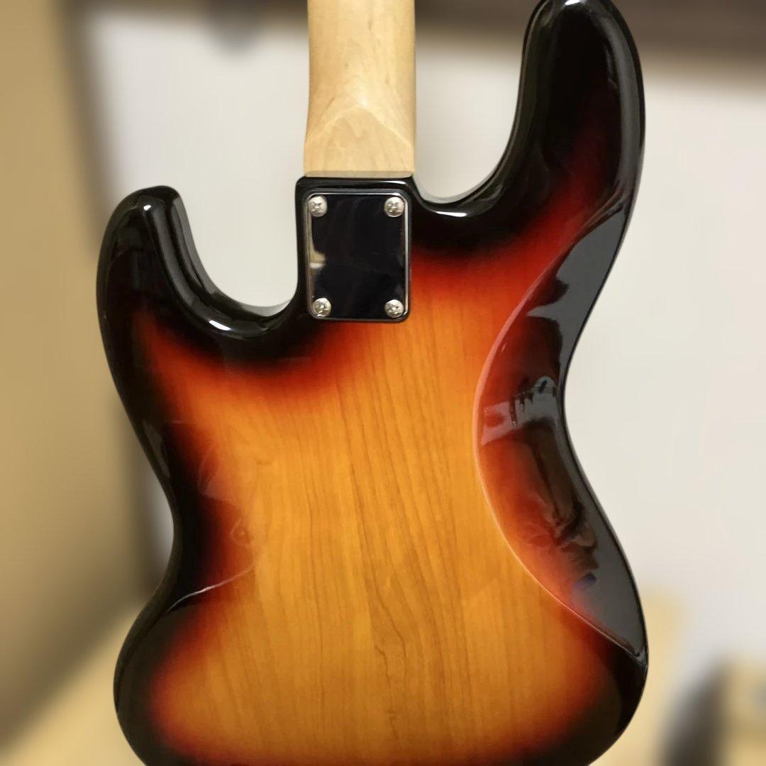 バッカス BJB-1R-FL 3TS フレットレスベース 音出ok 美中古品