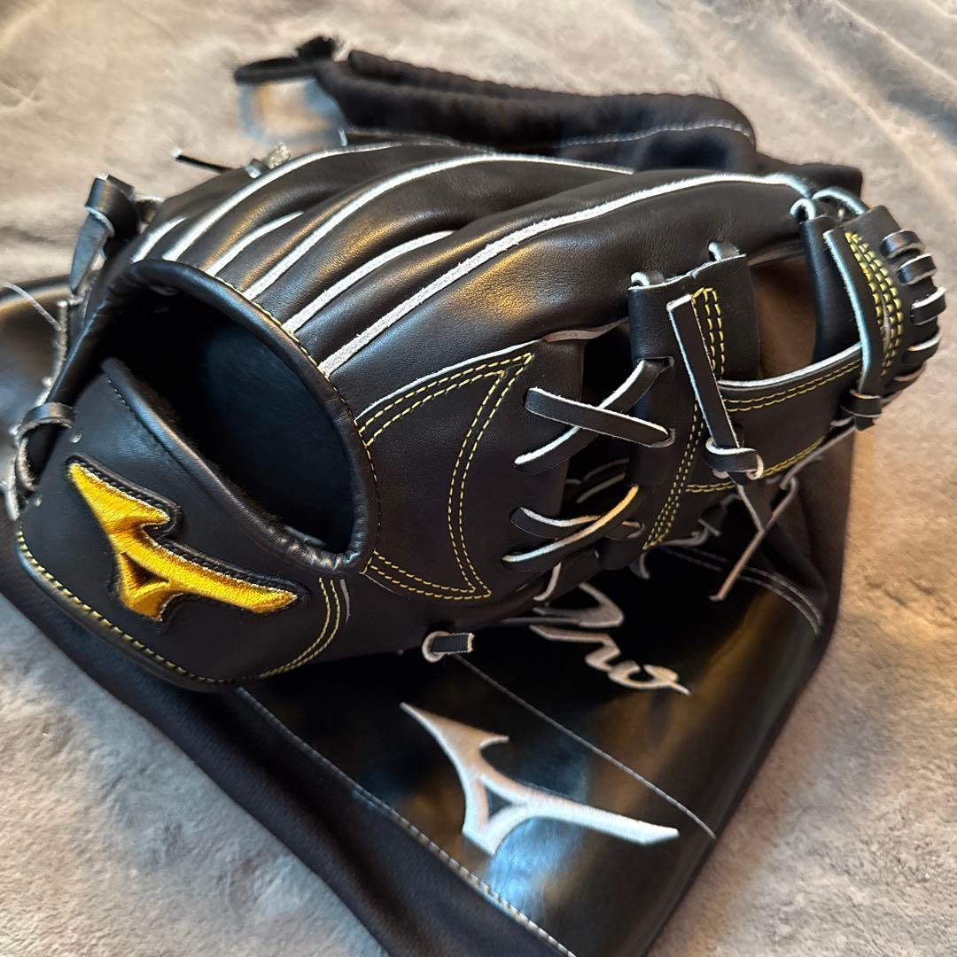 ミズノプロ　MM型　硬式内野手用グラブ　初期ロット　波賀製　宮本慎也