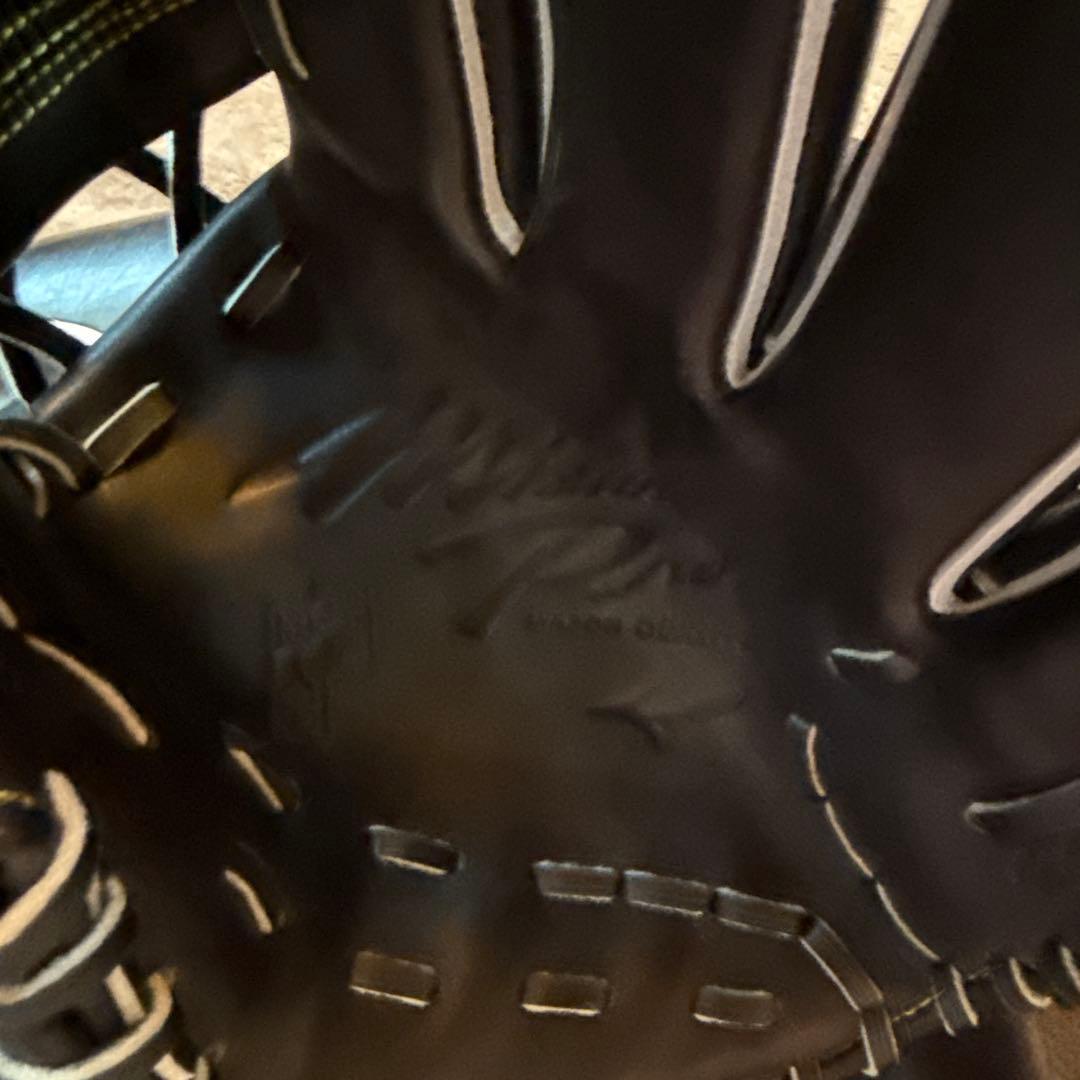 ミズノプロ　MM型　硬式内野手用グラブ　初期ロット　波賀製　宮本慎也