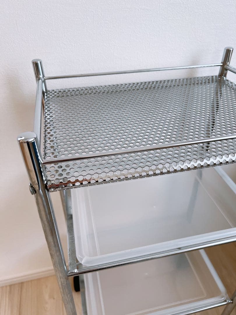 ☆ロコ☆ キャスター付3段ワゴン ヘアサロン バーバー 美容室 理容室