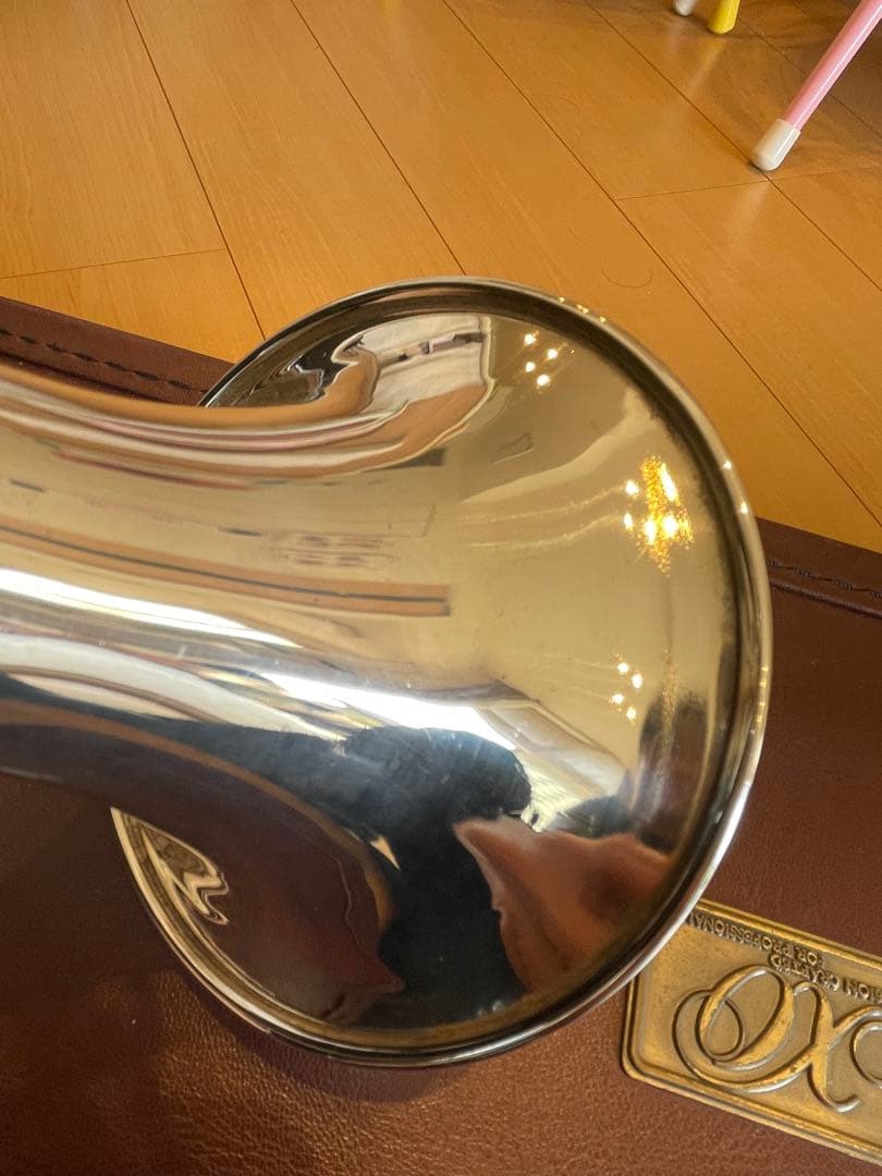 XO トランペット Wケース付き