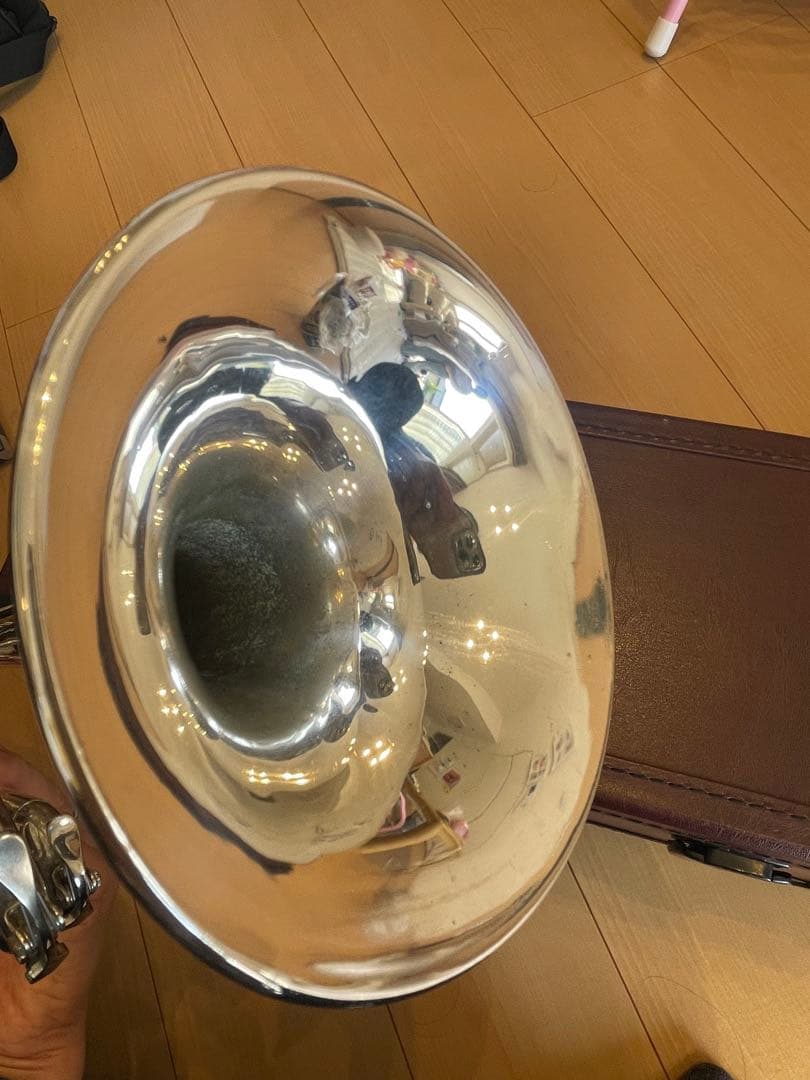 XO トランペット Wケース付き