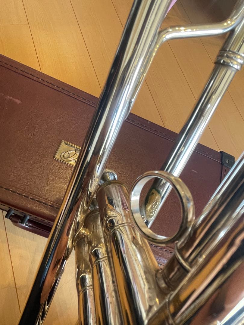 XO トランペット Wケース付き