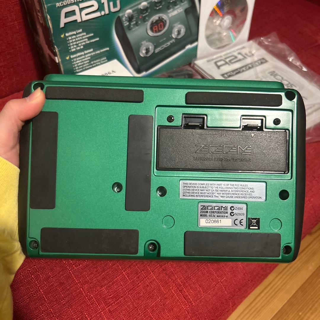 ZOOM A2.1u アコースティックギター用マルチエフェクター
