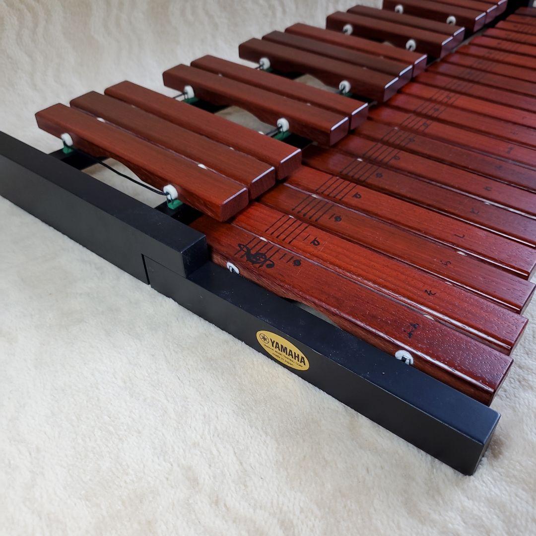 ヤマハ　卓上木琴(シロフォン)　マレット(ばち)　ケース付き