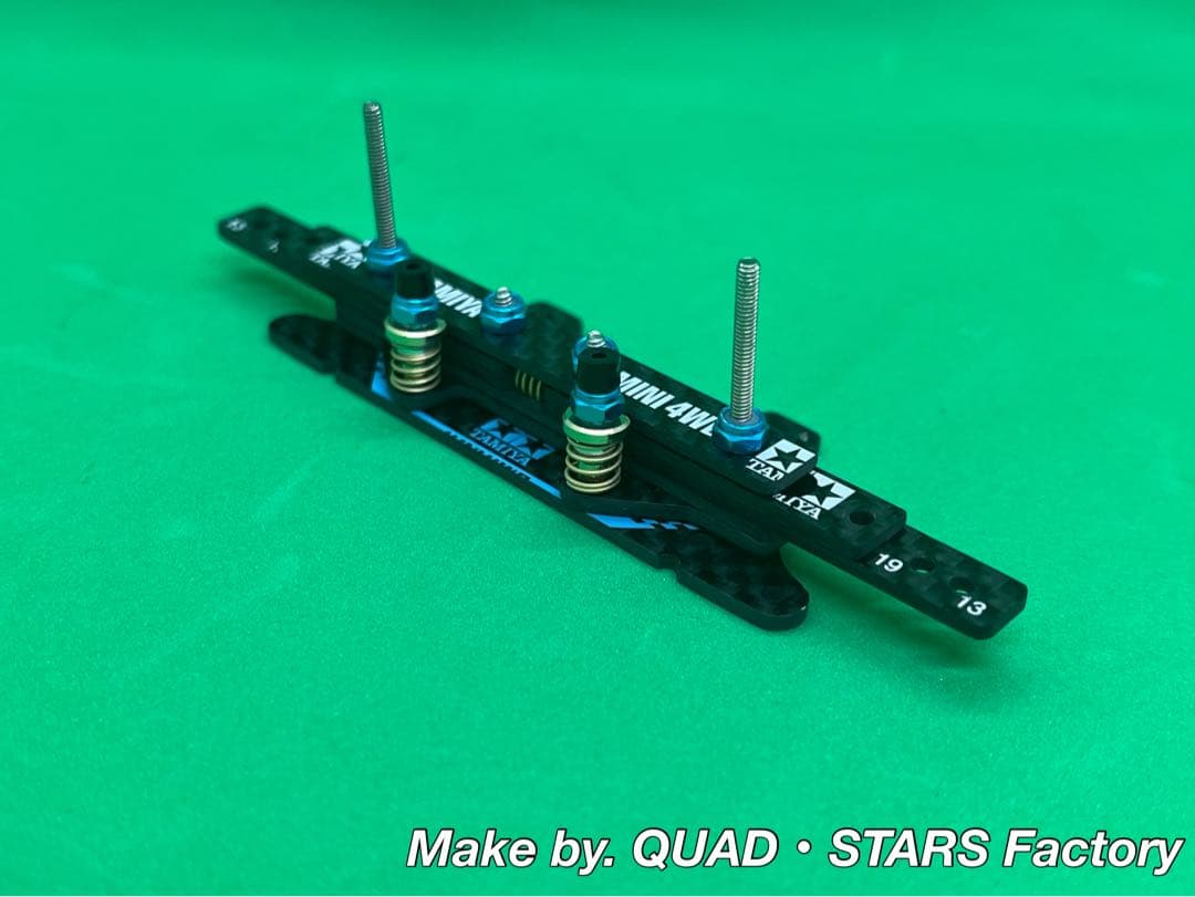 【ミニ四駆・FM-A用】2軸ATピボット＋2軸ATスラダン＋1軸リヤアンカー