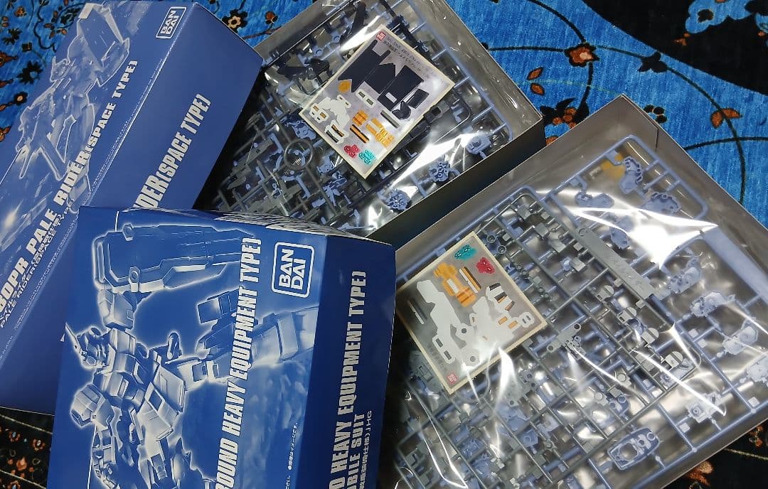 HGUC 1/144 ペイルライダー(空間戦仕様)(陸戦重装備仕様)セット