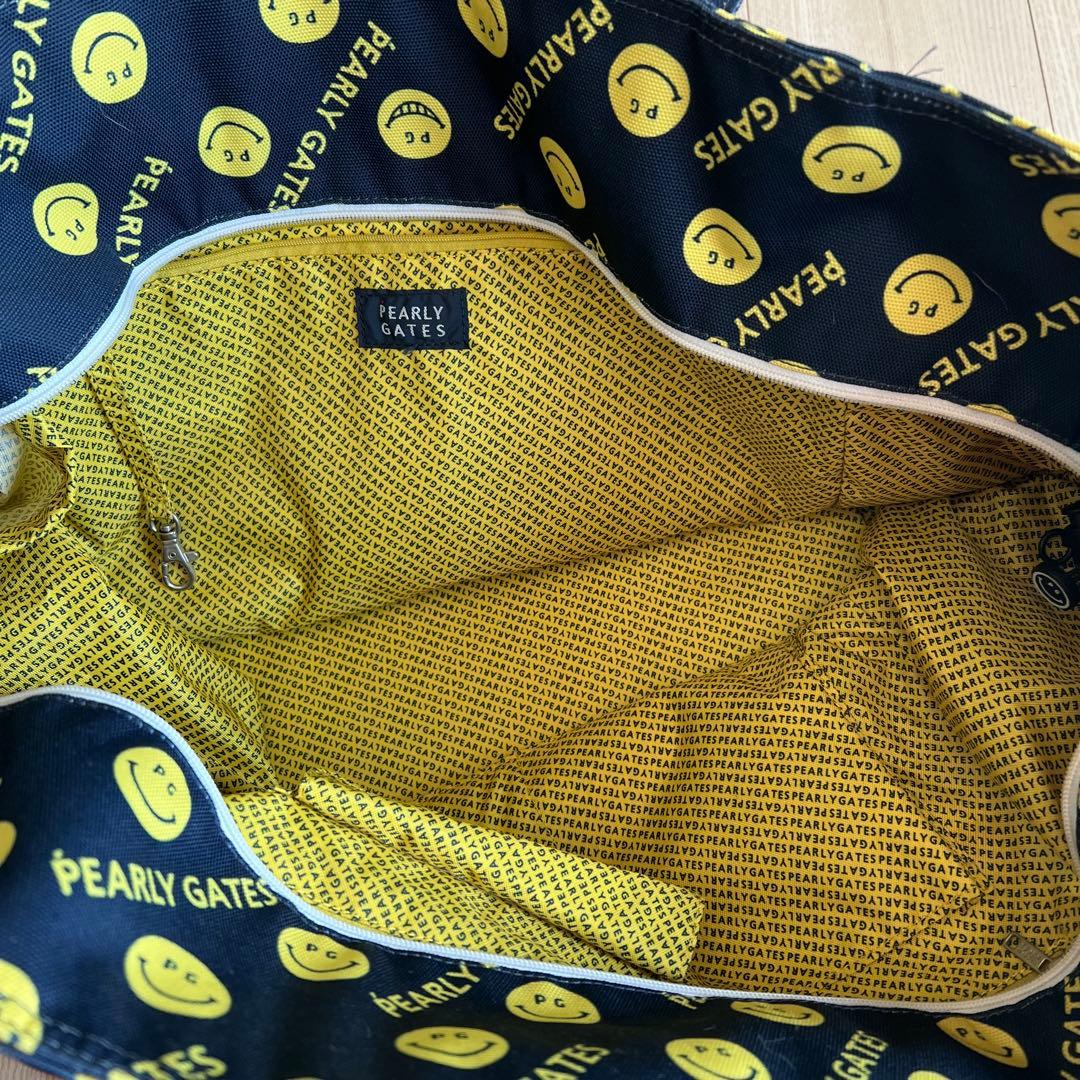 PEARLY GATES スマイリーフェイス ロッカーバッグ