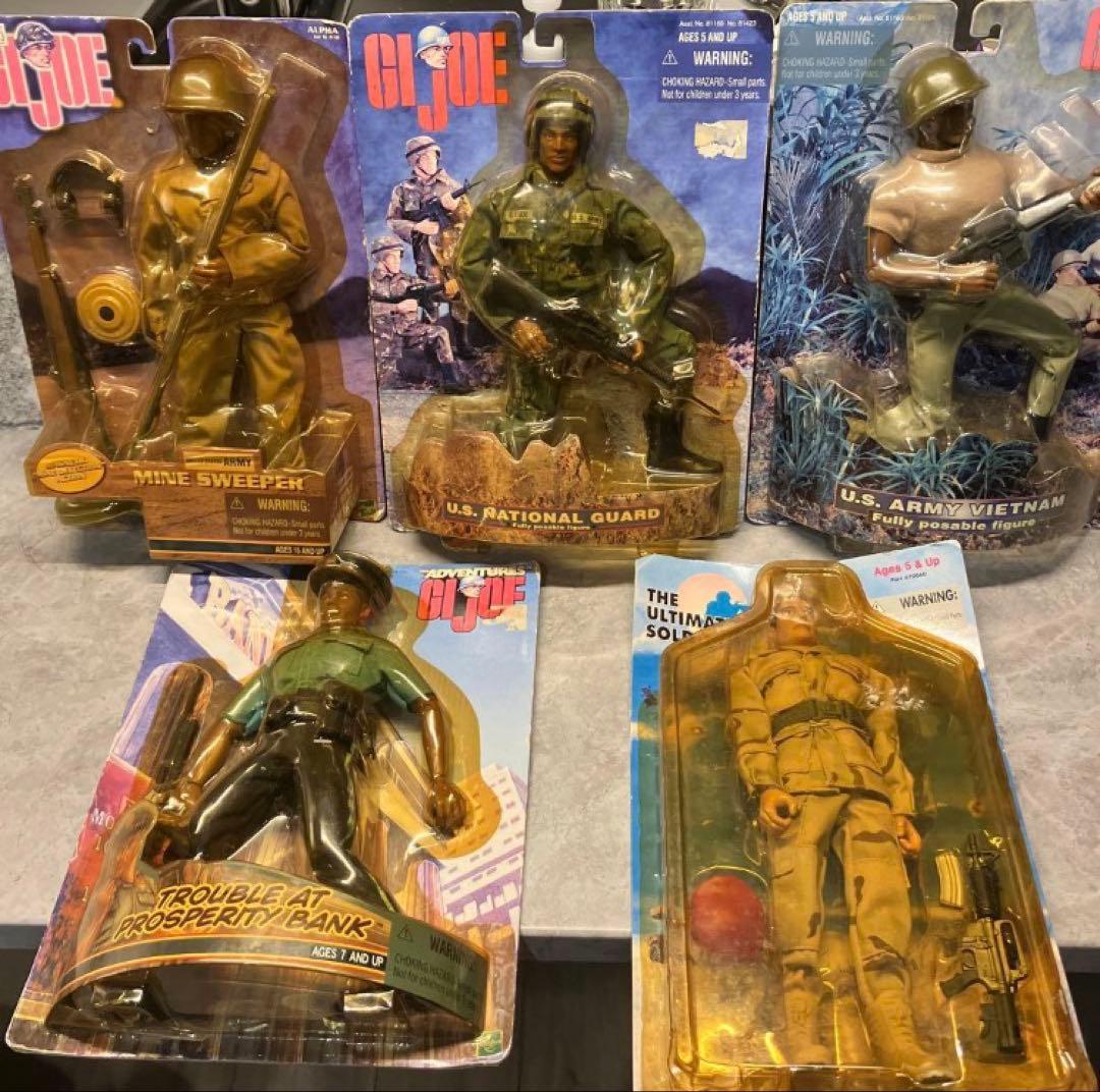 古い　GI.JOE　GIジョー　5個セット