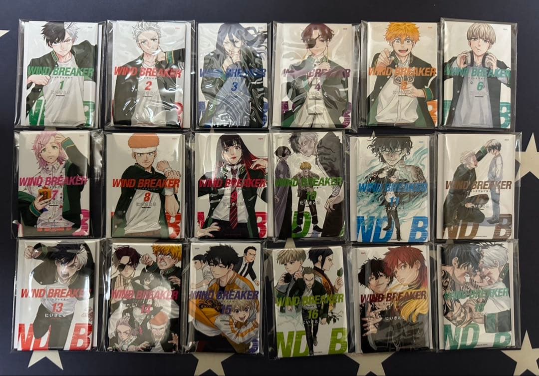 WIND BREAKER展 ランダム缶マグネット コンプリートセット