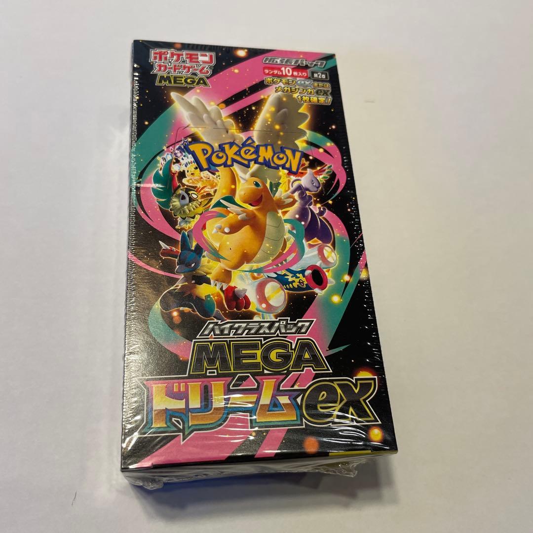【未開封】ポケモンカード MEGAドリームex BOX シュリンク付き