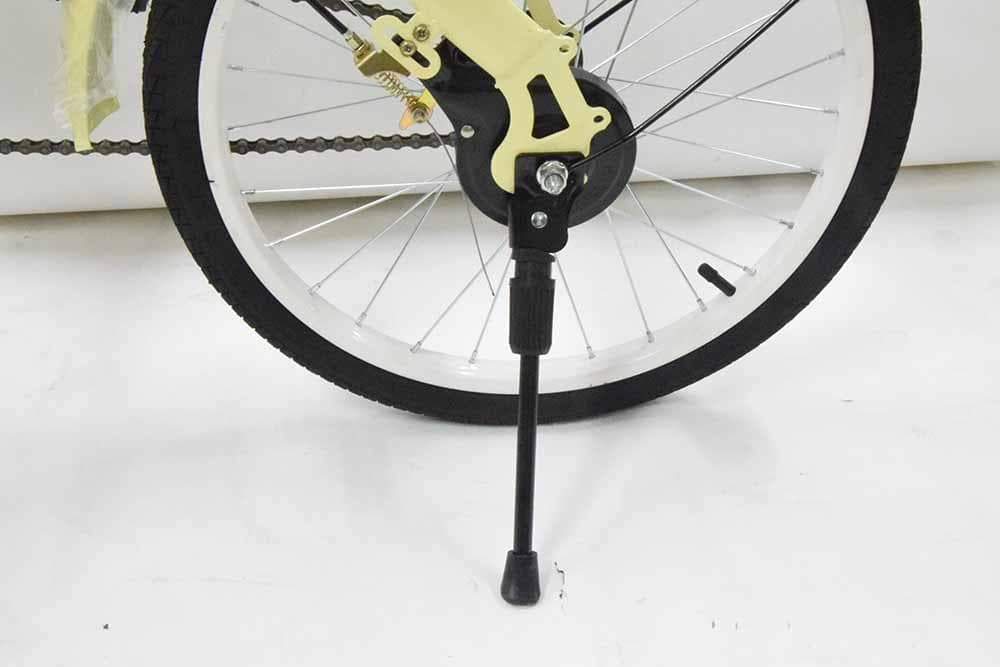 折りたたみ自転車 ２０インチ ミニベロ ママチャリ 折り畳み自転車ブラウン